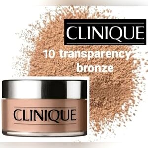 CLINIQUE Blended Face Powder 10 TRANSPARENCY BRONZE NWT
